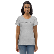 Load image into Gallery viewer, Hello Better Women's fitted eco tee