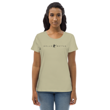 Load image into Gallery viewer, Hello Better Women's fitted eco tee