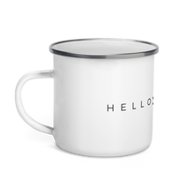 Load image into Gallery viewer, Hello Better Enamel Mug
