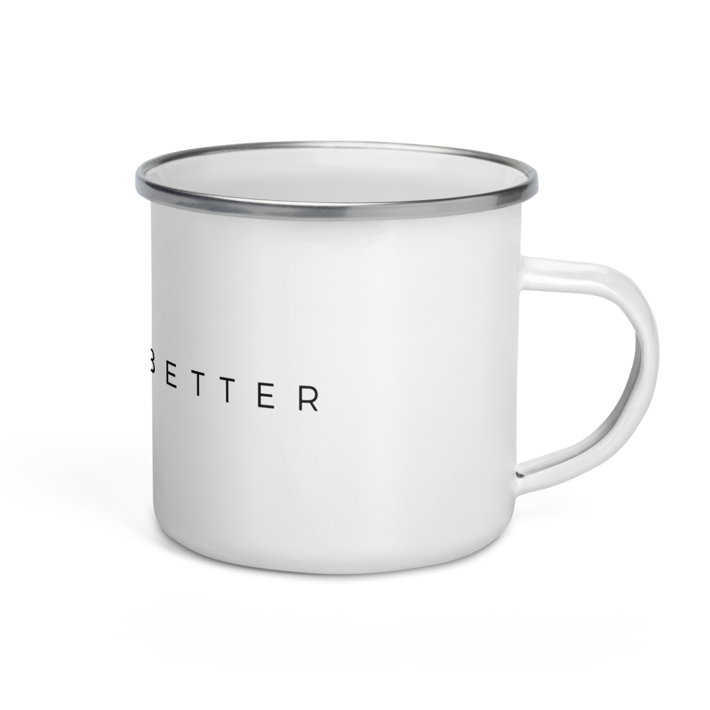 Hello Better Enamel Mug