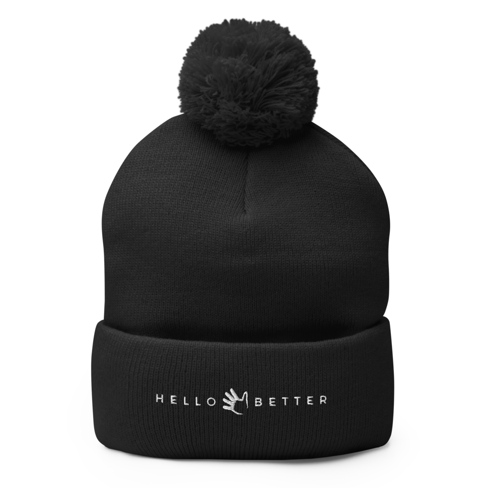 Hello Better Pom-Pom Beanie