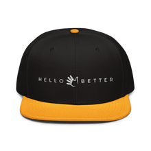 Load image into Gallery viewer, Hello Better Snapback Hat
