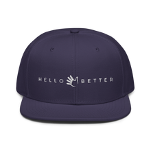 Load image into Gallery viewer, Hello Better Snapback Hat
