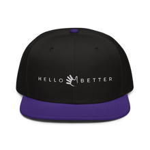 Load image into Gallery viewer, Hello Better Snapback Hat
