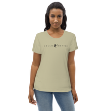 Load image into Gallery viewer, Hello Better Women&#39;s fitted eco tee
