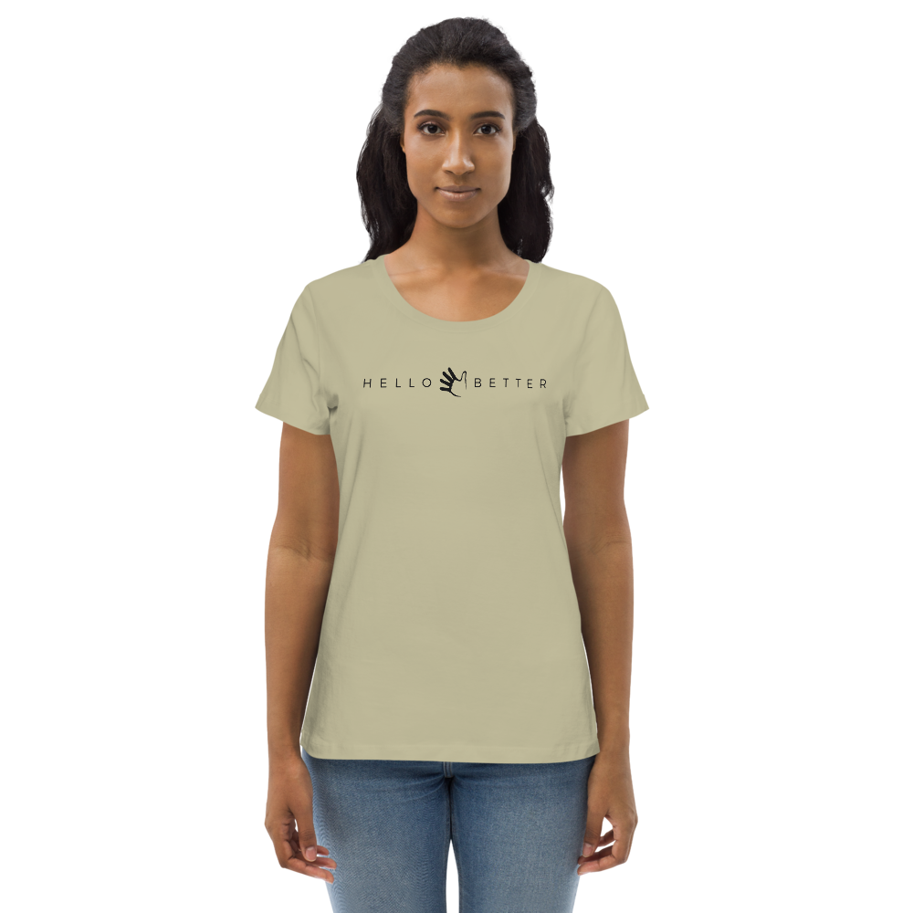 Hello Better Women's fitted eco tee